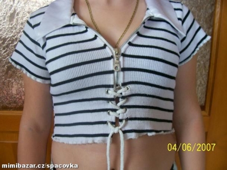D�msk� elastick� kr�tk� tri�ko vel.L